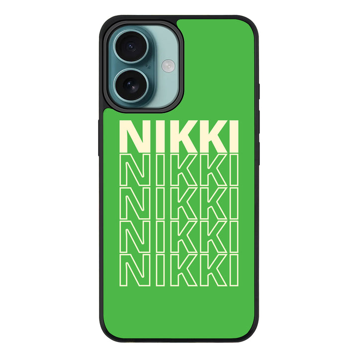 Apple iPhone 16 / Rugged MagSafe Repeated Monogram Phone Case - Stylizedd.com