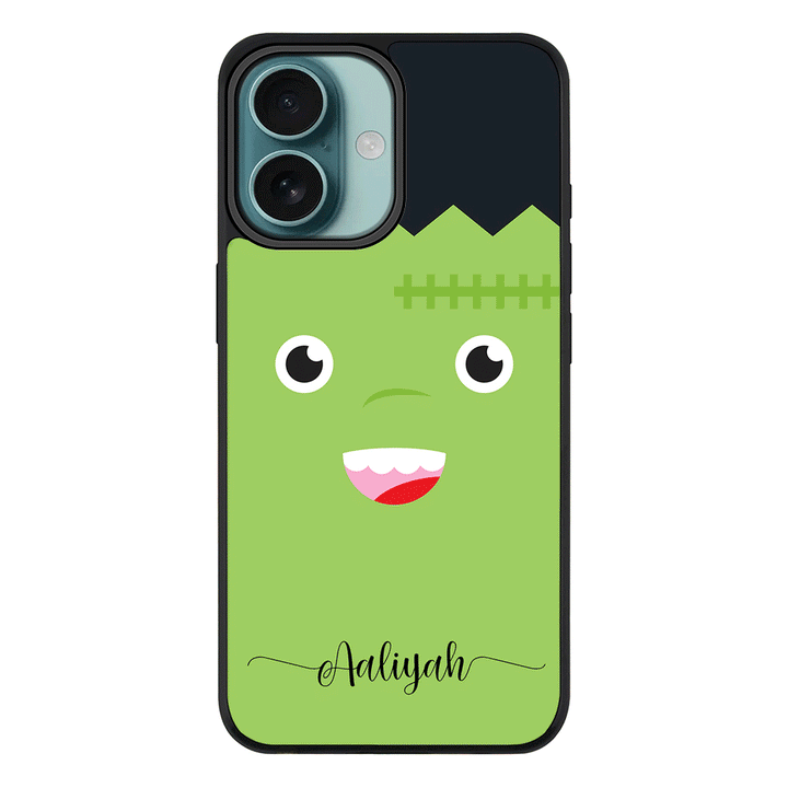 Apple iPhone 16 / Rugged MagSafe Personalized Text Cute Monsters, Phone Case - Stylizedd.com
