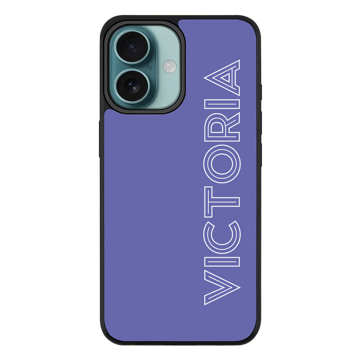 Apple iPhone 16 / Rugged MagSafe Personalized Name, Custom Phone Case - Stylizedd.com