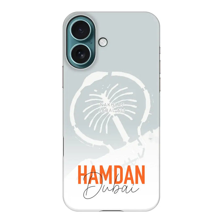 Apple iPhone 16 / Snap Classic Personalized Location Map & Name, Phone Case - Stylizedd.com