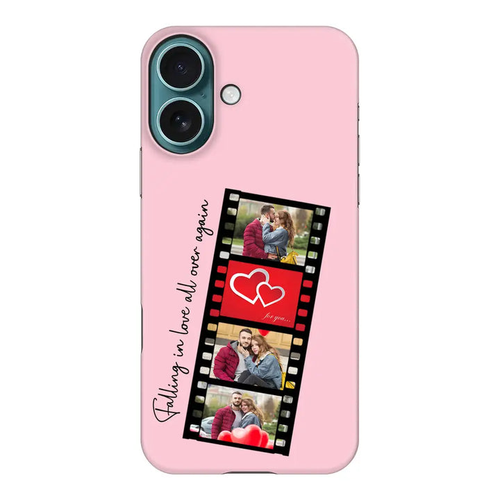 Apple iPhone 16 / Snap Classic Custom Valentine Photo Film Strips, Phone Case - Stylizedd.com