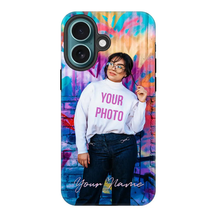 Apple iPhone 16 / Tough Pro Custom Photo, My Style Phone Case - Stylizedd.com