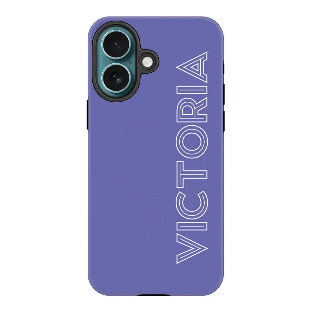 Apple iPhone 16 / Tough Pro Personalized Name, Custom Phone Case - Stylizedd.com