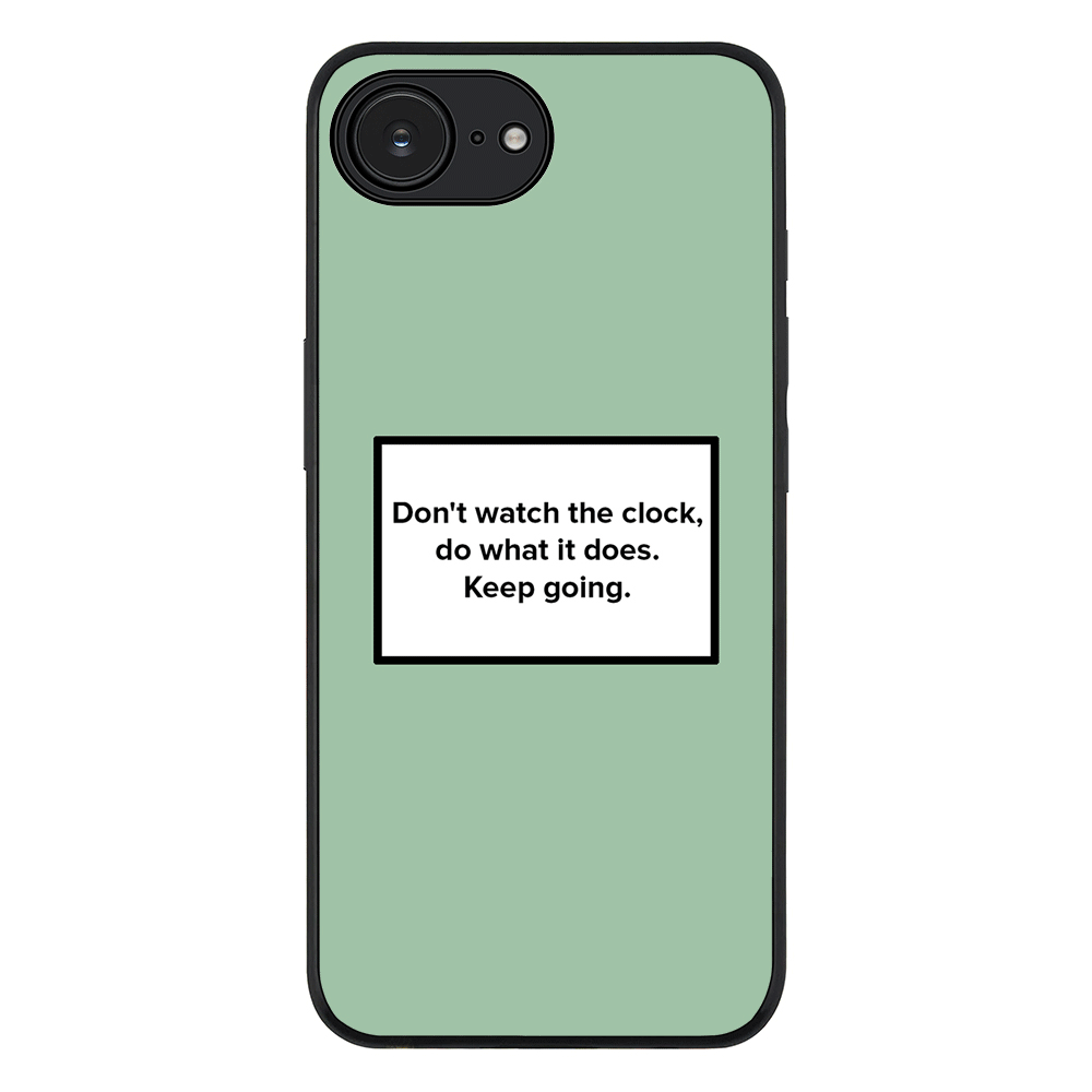 Apple iPhone 16e / Rugged Black Custom Quote Text Box, Phone case - Stylizedd.com