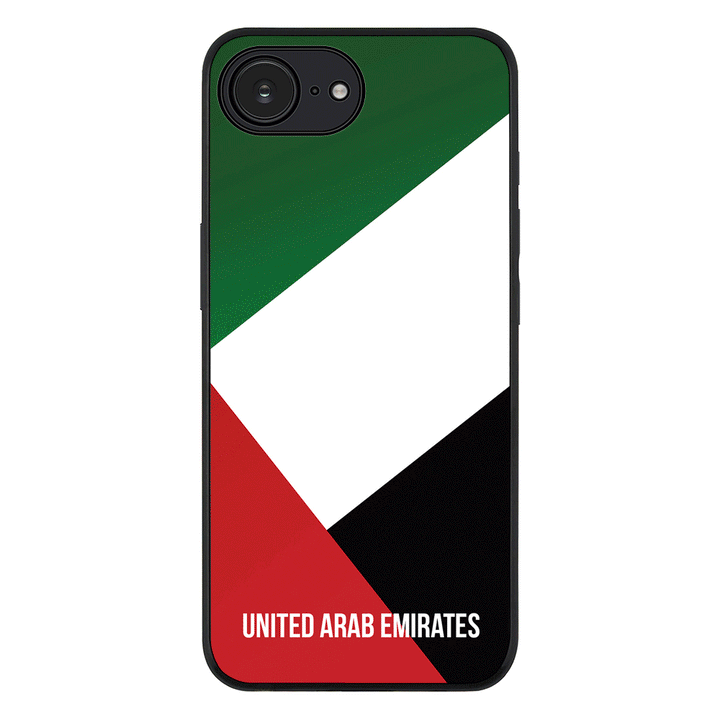 Apple iPhone 16e / Rugged Black Personalized UAE United Arab Emirates, Phone Case - Stylizedd.com