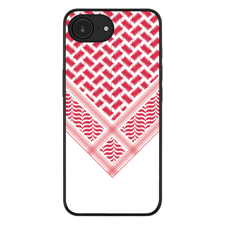 Apple iPhone 16e / Rugged Black Custom Arab Shemagh, Phone Case - Stylizedd.com