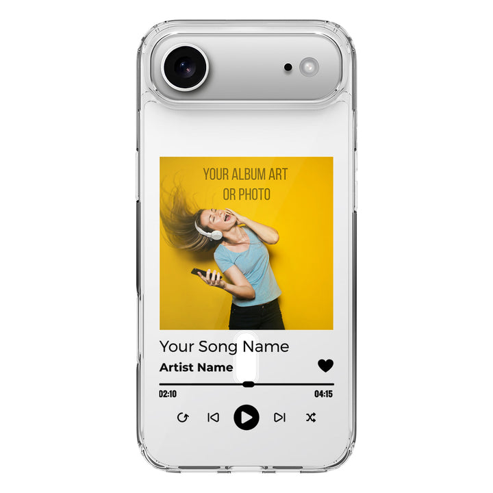 Apple iPhone 17 Air / Clear MagSafe Custom Album Art Phone Case - Stylizedd.com