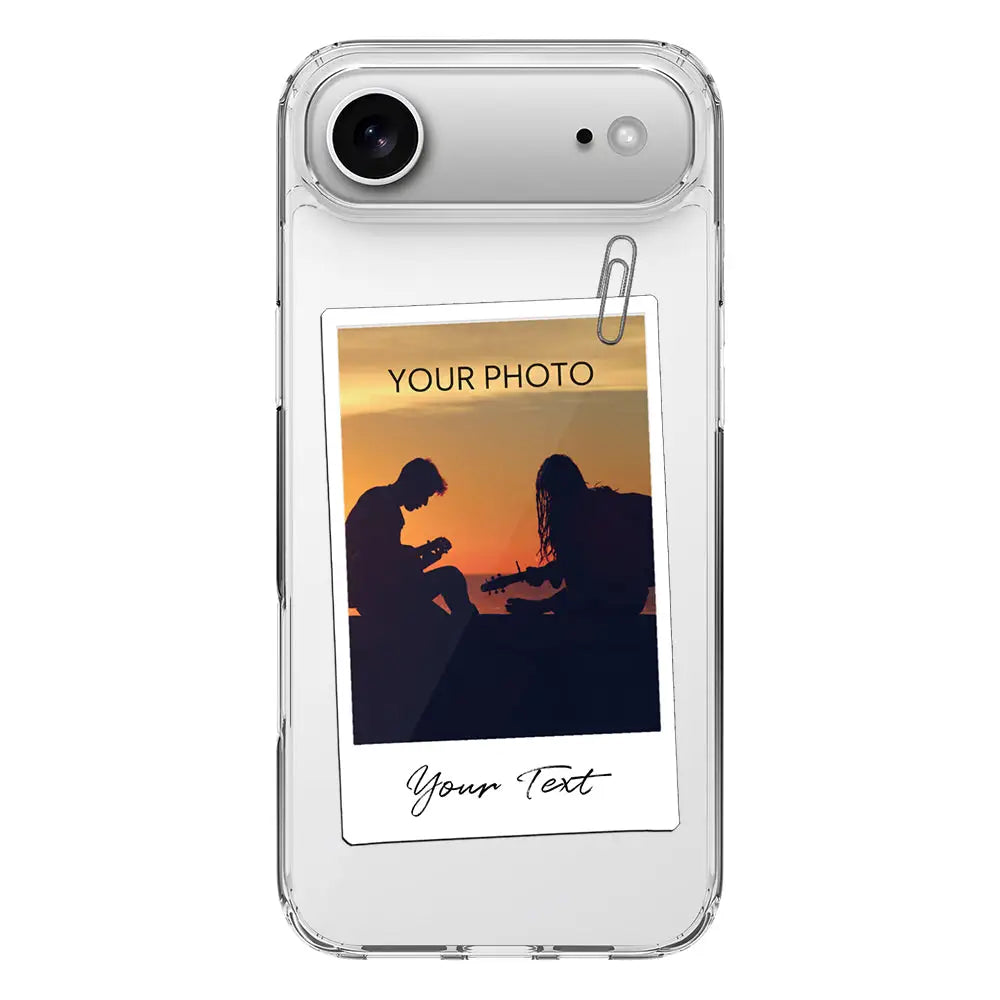 Apple iPhone 17 Air / Clear MagSafe Polaroid Photo Phone Case - Stylizedd.com