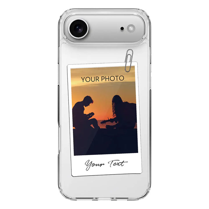 Apple iPhone 17 Air / Clear MagSafe Polaroid Photo Phone Case - Stylizedd.com