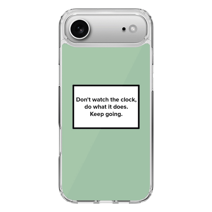 Apple iPhone 17 Air / Clear MagSafe Custom Quote Text Box, Phone case - Stylizedd.com