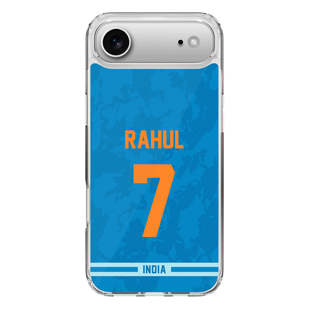 Apple iPhone 17 Air / Clear MagSafe Personalized Cricket Jersey Phone Case Custom Name & Number - Stylizedd.com