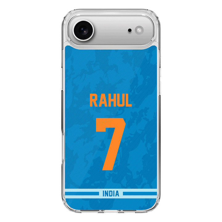 Apple iPhone 17 Air / Clear MagSafe Personalized Cricket Jersey Phone Case Custom Name & Number - Stylizedd.com