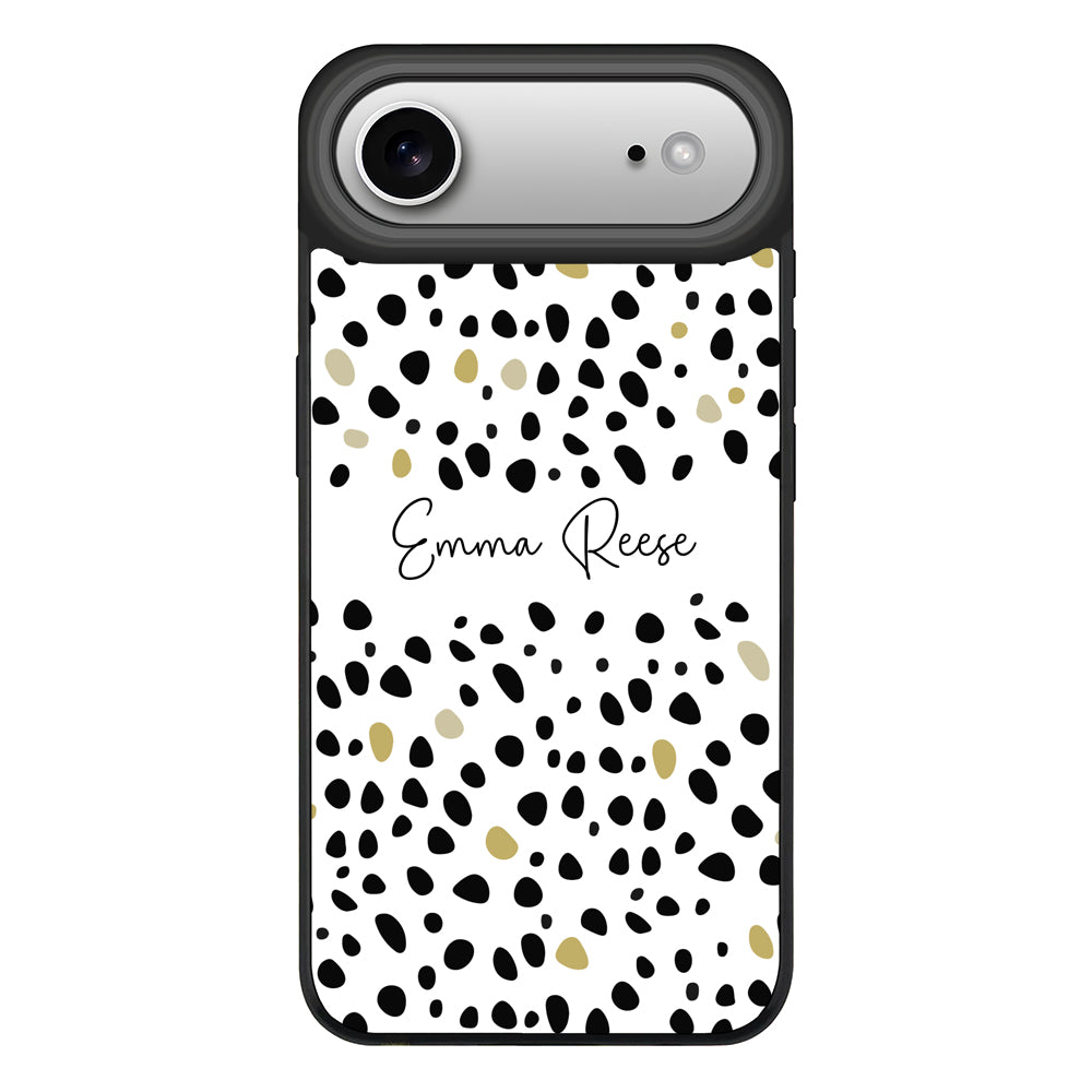 Apple iPhone 17 Air / Rugged MagSafe Pebble Multi Color Custom Text, My Name Phone Case - Stylizedd.com