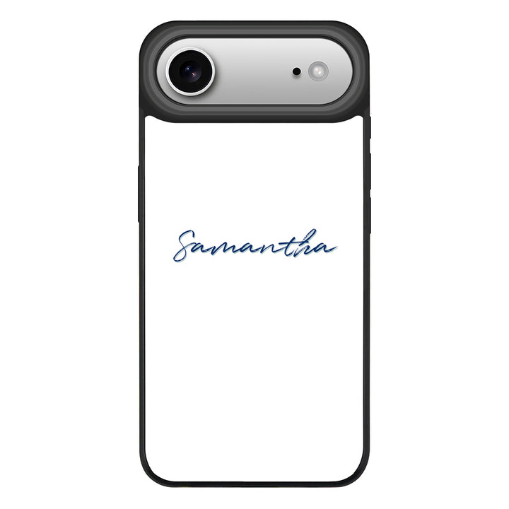 Apple iPhone 17 Air / Rugged MagSafe Custom Text, My Name Phone Case - Stylizedd.com