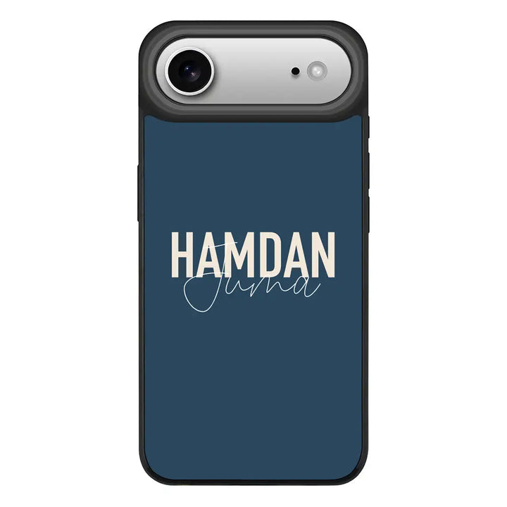 Apple iPhone 17 Air / Rugged MagSafe Personalized Name Horizontal, Phone Case - Stylizedd.com