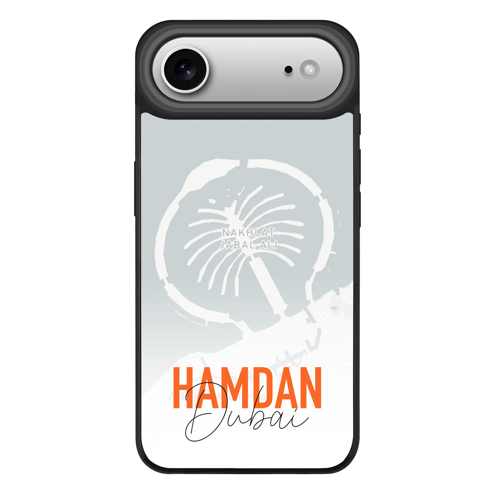 Apple iPhone 17 Air / Rugged MagSafe Personalized Location Map & Name, Phone Case - Stylizedd.com