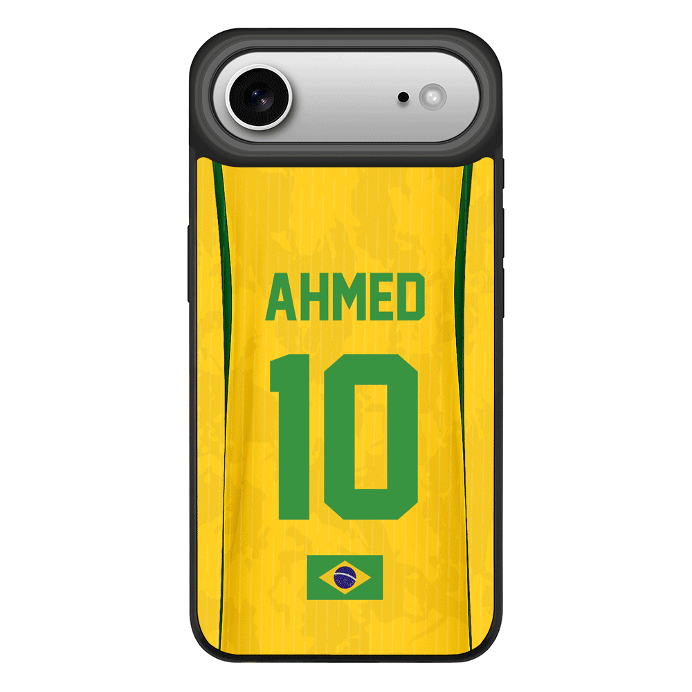 Apple iPhone 17 Air / Rugged MagSafe Personalized Football Jersey Phone Case Custom Name & Number - Stylizedd.com