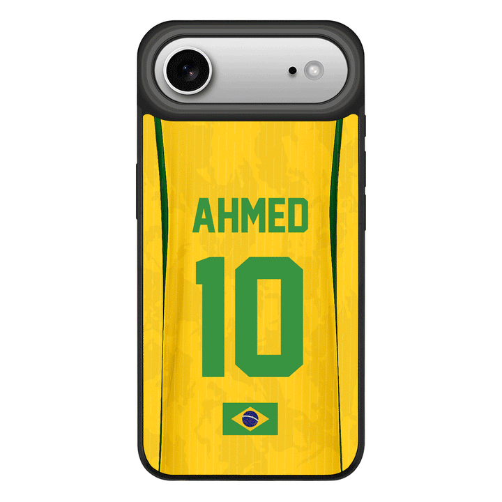 Apple iPhone 17 Air / Rugged MagSafe Personalized Football Jersey Phone Case Custom Name & Number - Stylizedd.com
