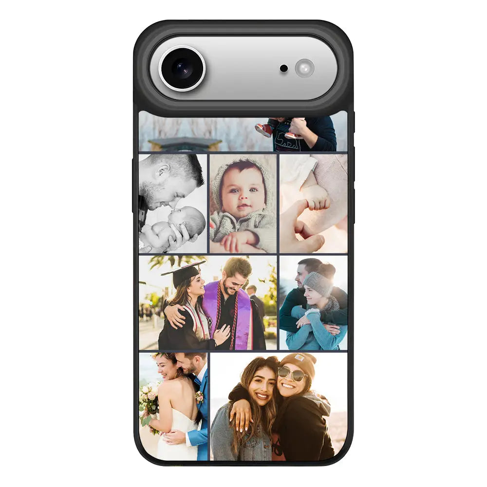 Apple iPhone 17 Air / Rugged MagSafe Personalised Photo Collage Grid Phone Case - Stylizedd.com