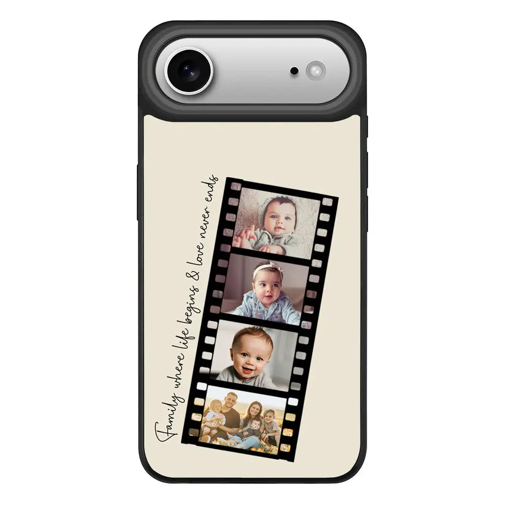 Apple iPhone 17 Air / Rugged MagSafe Custom Film Strips Personalised Movie Strip, Phone Case - Stylizedd.com