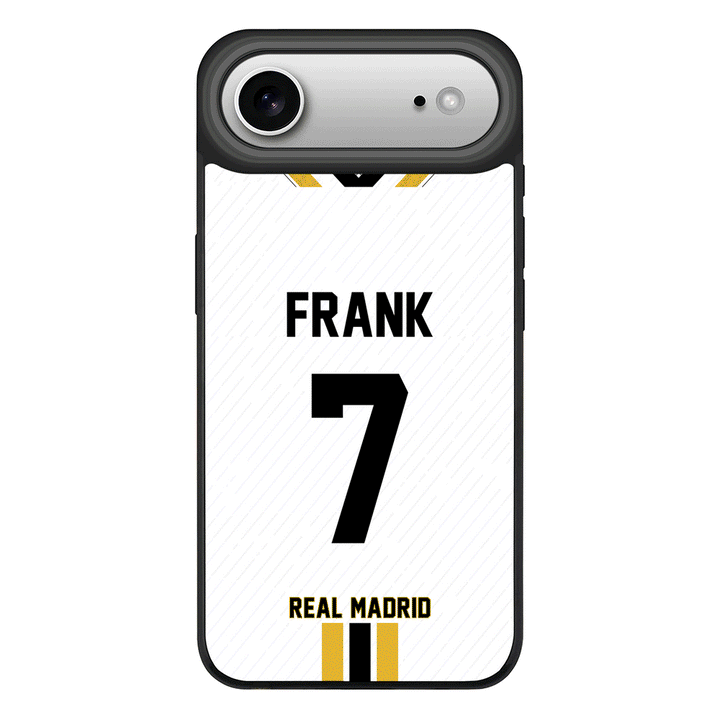 Apple iPhone 17 Air / Rugged MagSafe Personalized Football Clubs Jersey Phone Case Custom Name & Number - Stylizedd.com