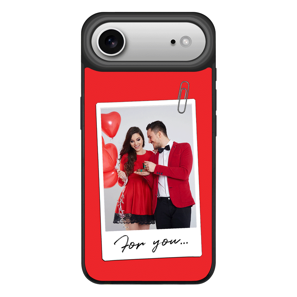 Apple iPhone 17 Air / Rugged MagSafe Personalized Polaroid Photo Valentine, Phone Case - Stylizedd.com