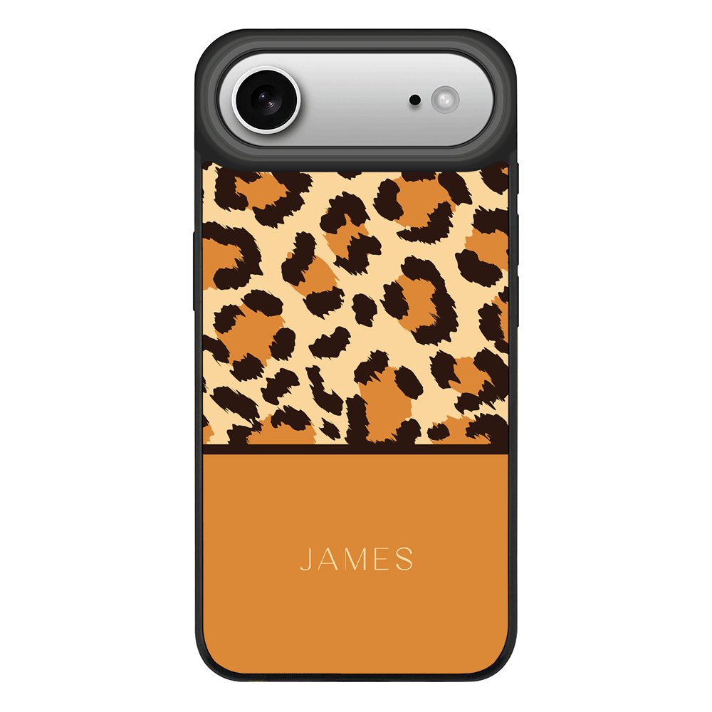 Apple iPhone 17 Air / Rugged MagSafe Personalized Text Animal Skin Pattern, Phone Case - Stylizedd.com