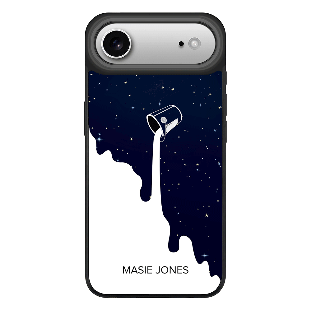 Apple iPhone 17 Air / Rugged MagSafe Personalized Name Milky Way, Phone Case - Stylizedd.com