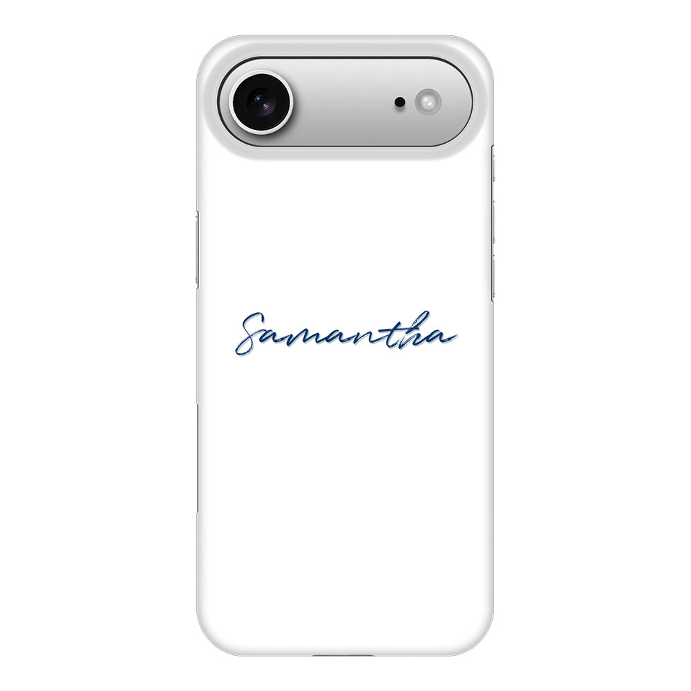 Apple iPhone 17 Air / Snap MagSafe Custom Text, My Name Phone Case - Stylizedd.com