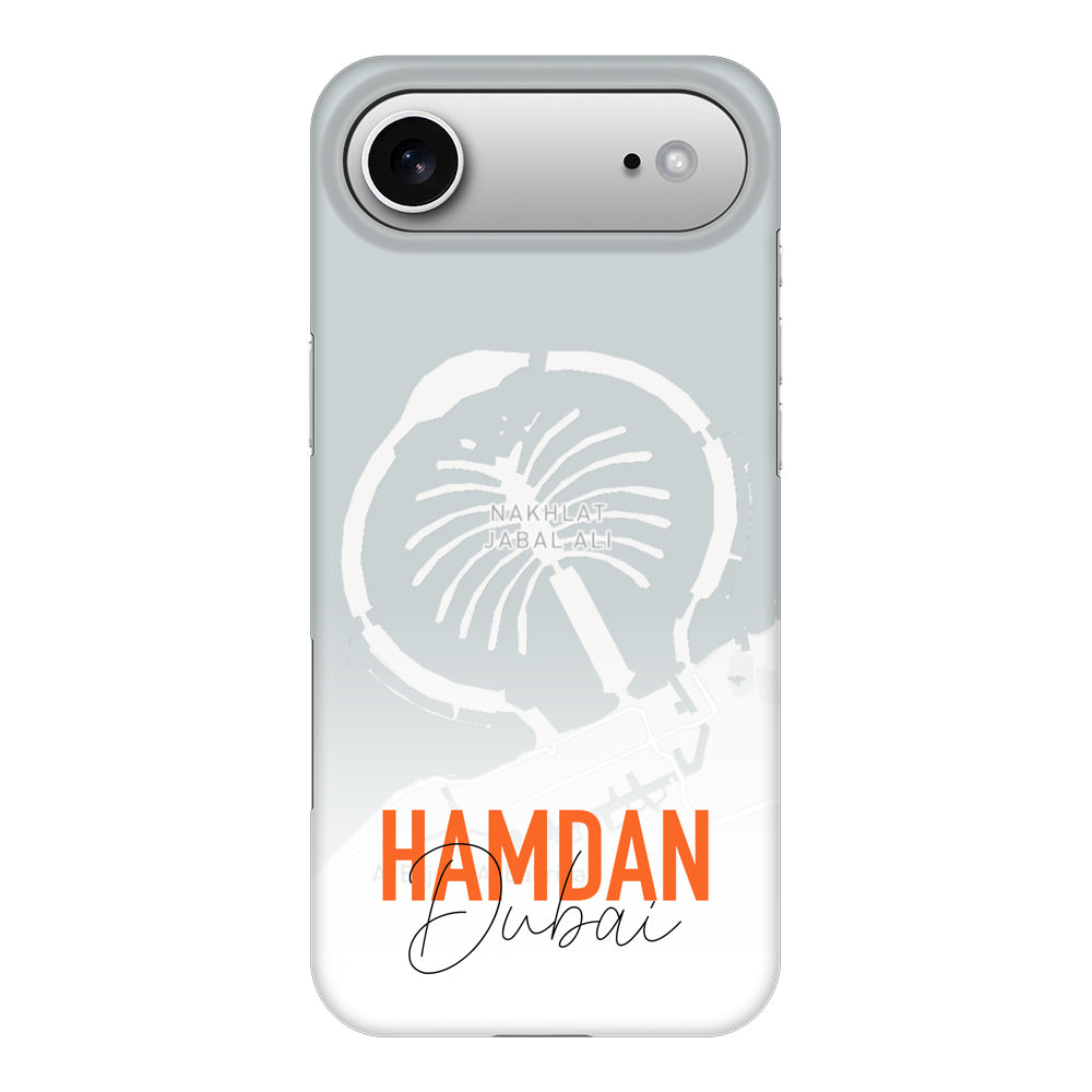 Apple iPhone 17 Air / Snap MagSafe Personalized Location Map & Name, Phone Case - Stylizedd.com