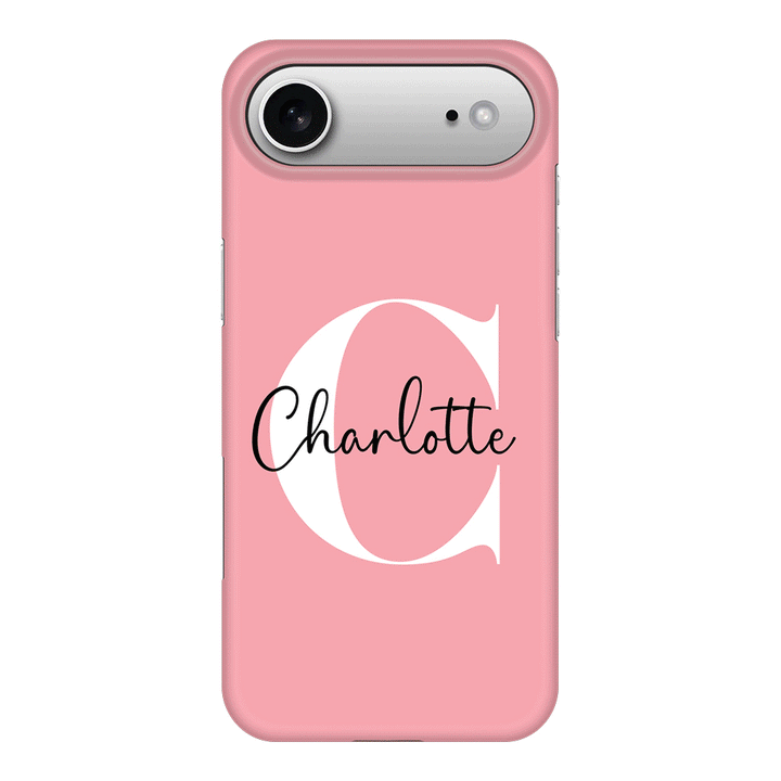 Apple iPhone 17 Air / Snap MagSafe Custom Monogram Large Initial Name & Letter, Phone Case - Stylizedd.com