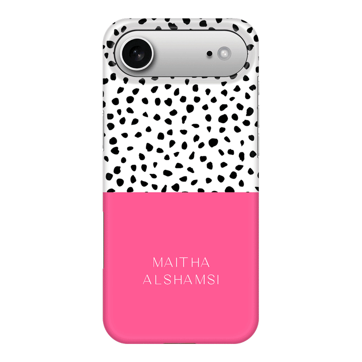 Apple iPhone 17 Air / Snap MagSafe Personalized Text Colorful Spotted Dotted, Phone Case - Stylizedd.com