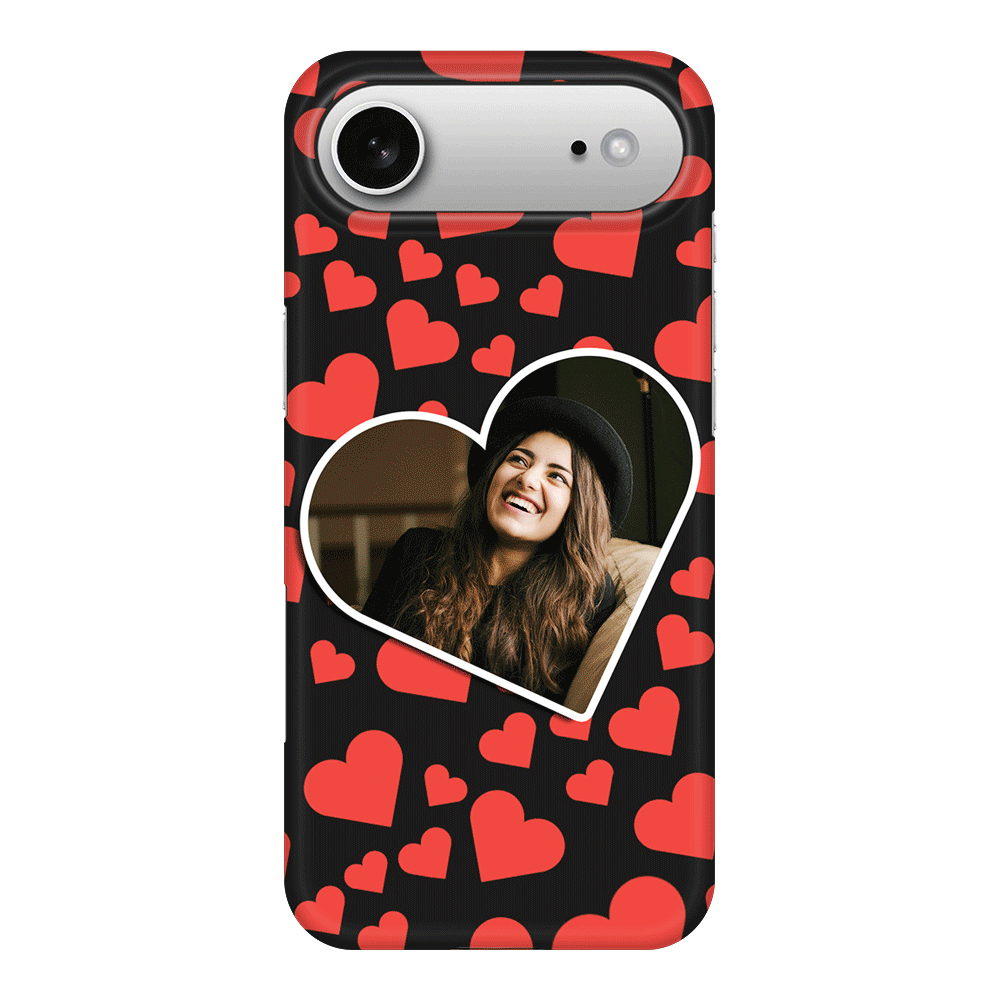 Apple iPhone 17 Air / Snap MagSafe Custom Photo Heart shaped, Phone Case - Stylizedd.com