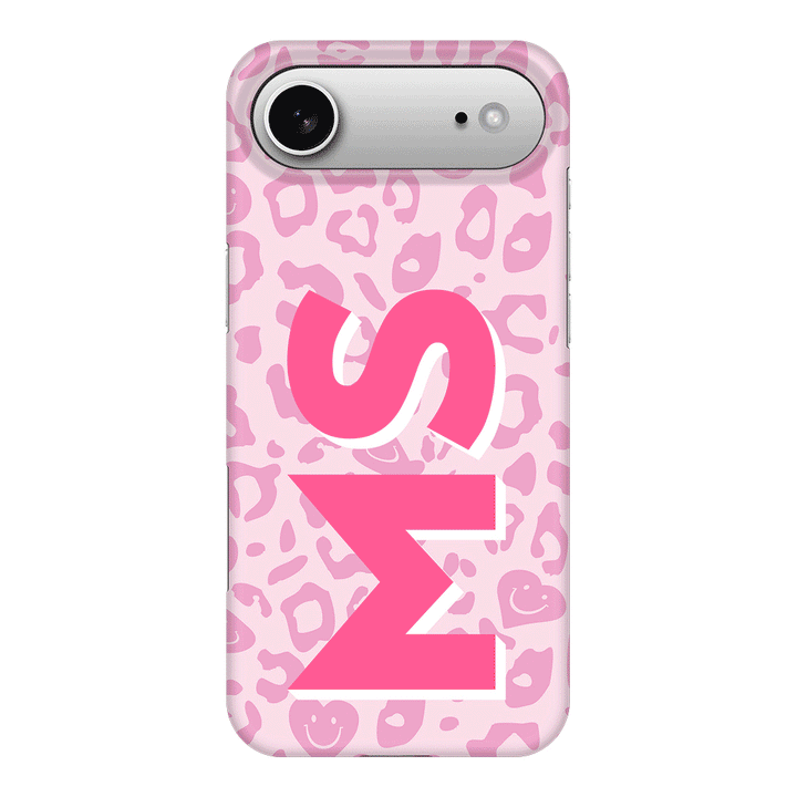 Apple iPhone 17 Air / Snap MagSafe Custom Monogram Initial 3D Shadow Text Seamless Pattern, Phone Case - Stylizedd.com