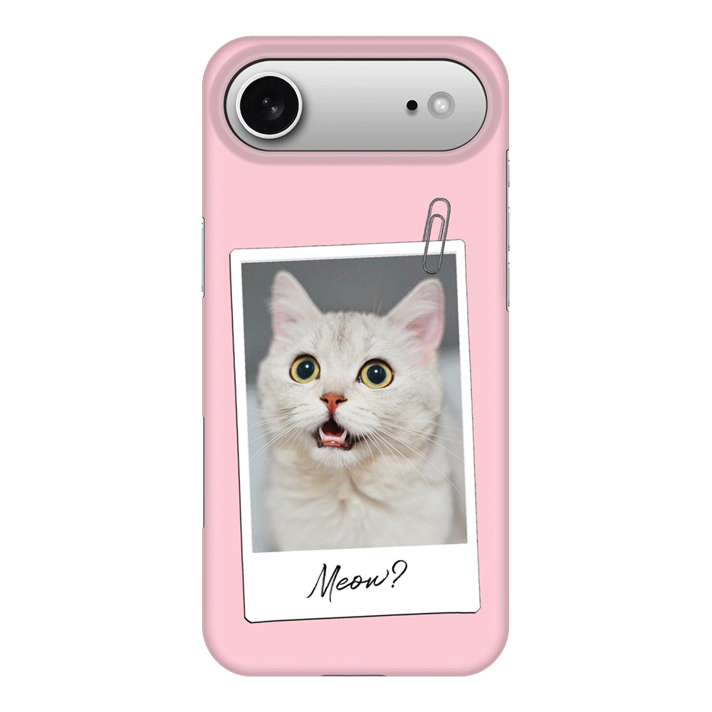 Apple iPhone 17 Air / Snap MagSafe Polaroid Photo Pet Cat, Phone Case - Stylizedd.com