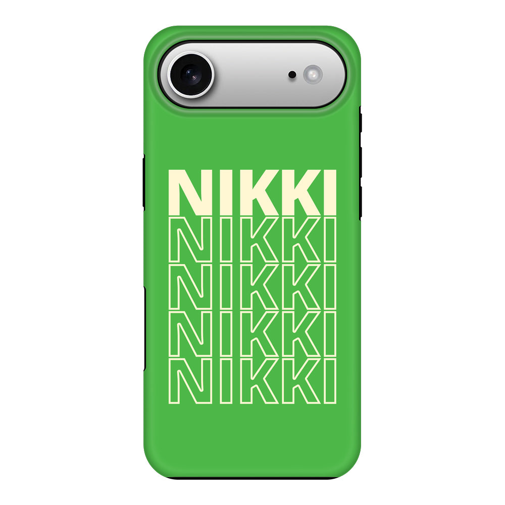 Apple iPhone 17 Air / Tough MagSafe Repeated Monogram Phone Case - Stylizedd.com