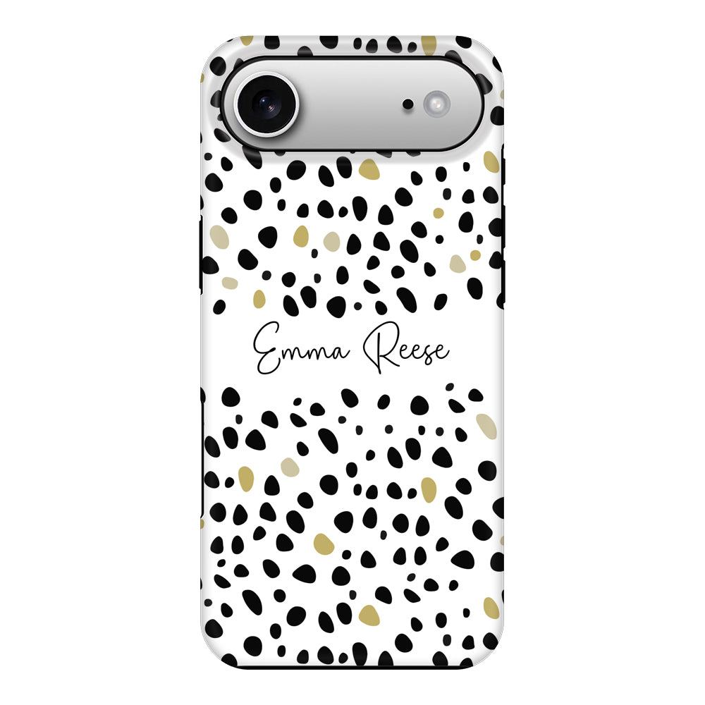 Apple iPhone 17 Air / Tough MagSafe Pebble Multi Color Custom Text, My Name Phone Case - Stylizedd.com