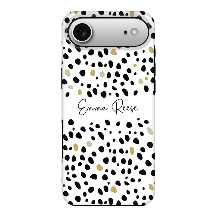 Apple iPhone 17 Air / Tough MagSafe Pebble Multi Color Custom Text, My Name Phone Case - Stylizedd.com