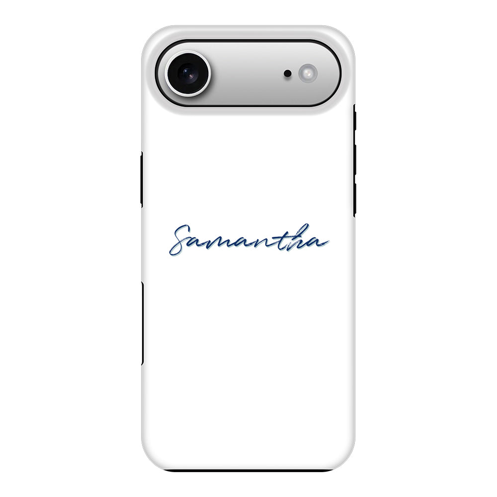 Apple iPhone 17 Air / Tough MagSafe Custom Text, My Name Phone Case - Stylizedd.com