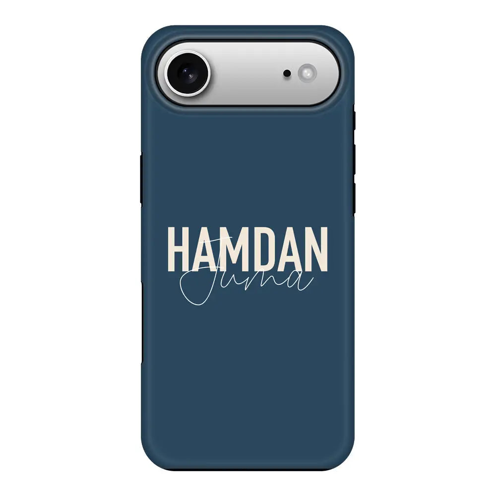 Apple iPhone 17 Air / Tough MagSafe Personalized Name Horizontal, Phone Case - Stylizedd.com