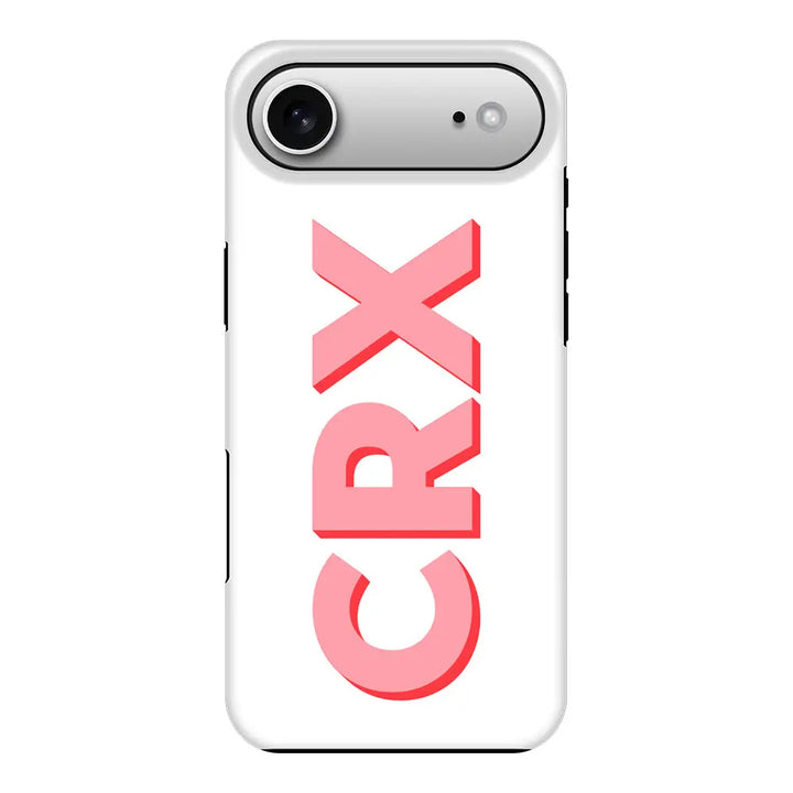 Apple iPhone 17 Air / Tough MagSafe Personalized Monogram Initial 3D Shadow Text Phone Case - Stylizedd.com