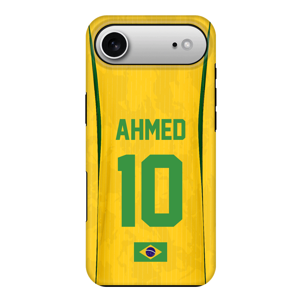 Apple iPhone 17 Air / Tough MagSafe Personalized Football Jersey Phone Case Custom Name & Number - Stylizedd.com