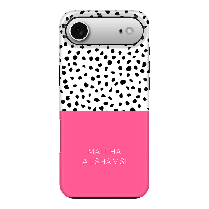 Apple iPhone 17 Air / Tough MagSafe Personalized Text Colorful Spotted Dotted, Phone Case - Stylizedd.com