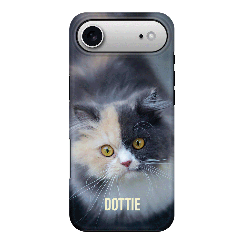 Personalized Pet Cat Phone Case Apple iPhone 17 Air / Tough MagSafe | Stylizedd