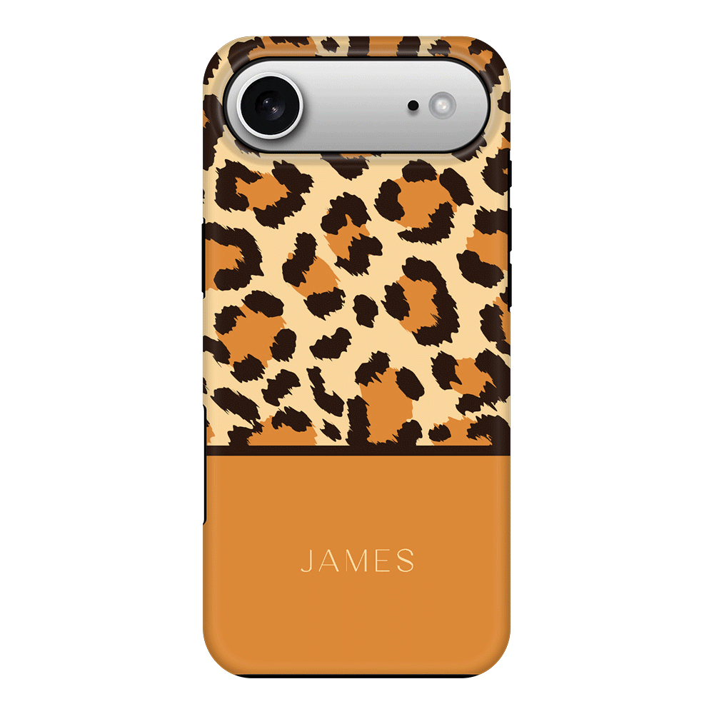 Apple iPhone 17 Air / Tough MagSafe Personalized Text Animal Skin Pattern, Phone Case - Stylizedd.com