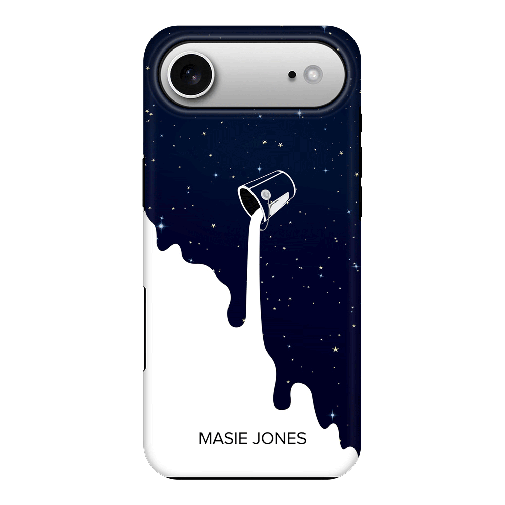 Apple iPhone 17 Air / Tough MagSafe Personalized Name Milky Way, Phone Case - Stylizedd.com