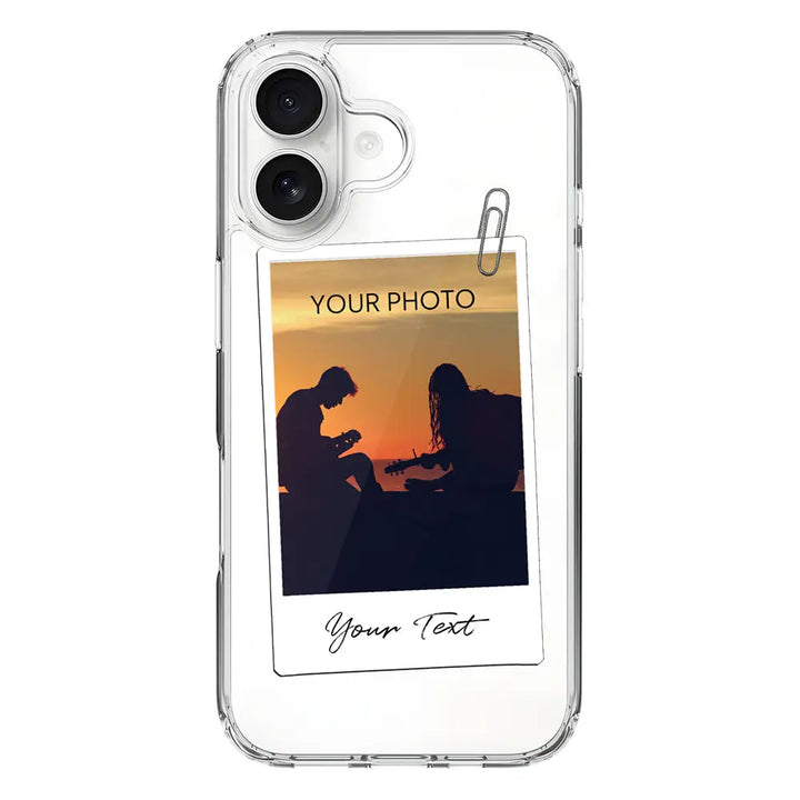 Apple iPhone 17 / Clear MagSafe Polaroid Photo Phone Case - Stylizedd.com