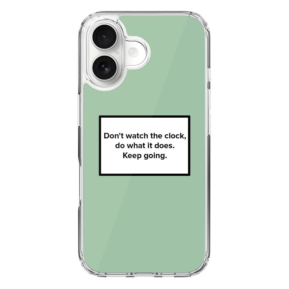 Apple iPhone 17 / Clear MagSafe Custom Quote Text Box, Phone case - Stylizedd.com