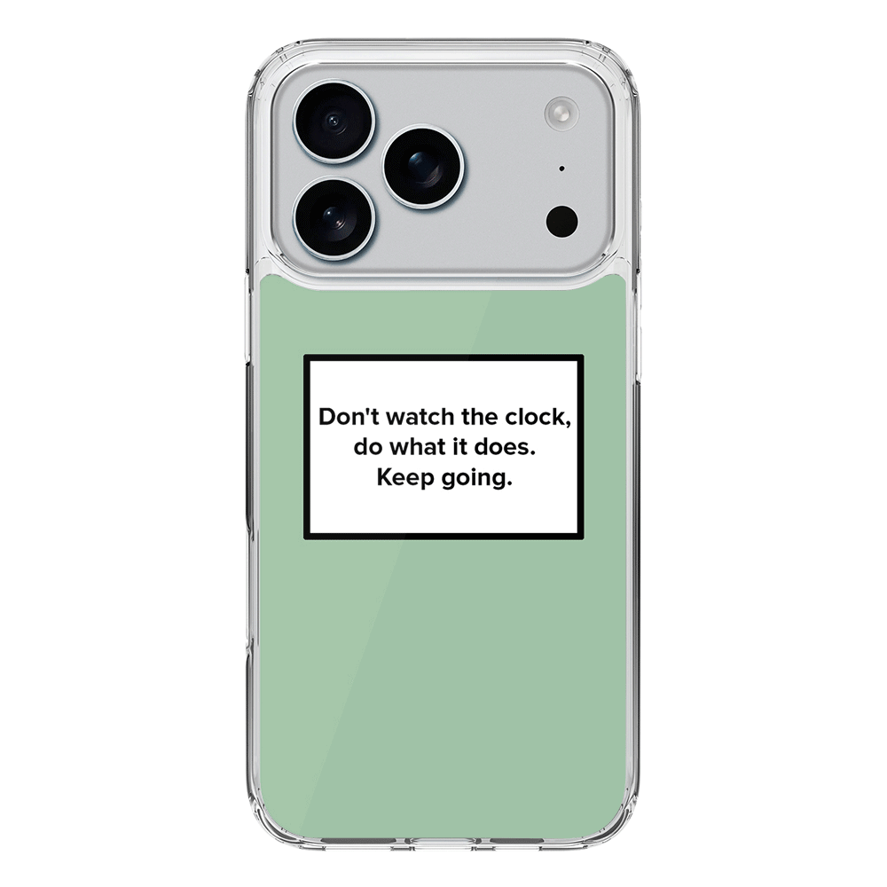 Apple iPhone 17 Pro / Clear MagSafe Custom Quote Text Box, Phone case - Stylizedd.com