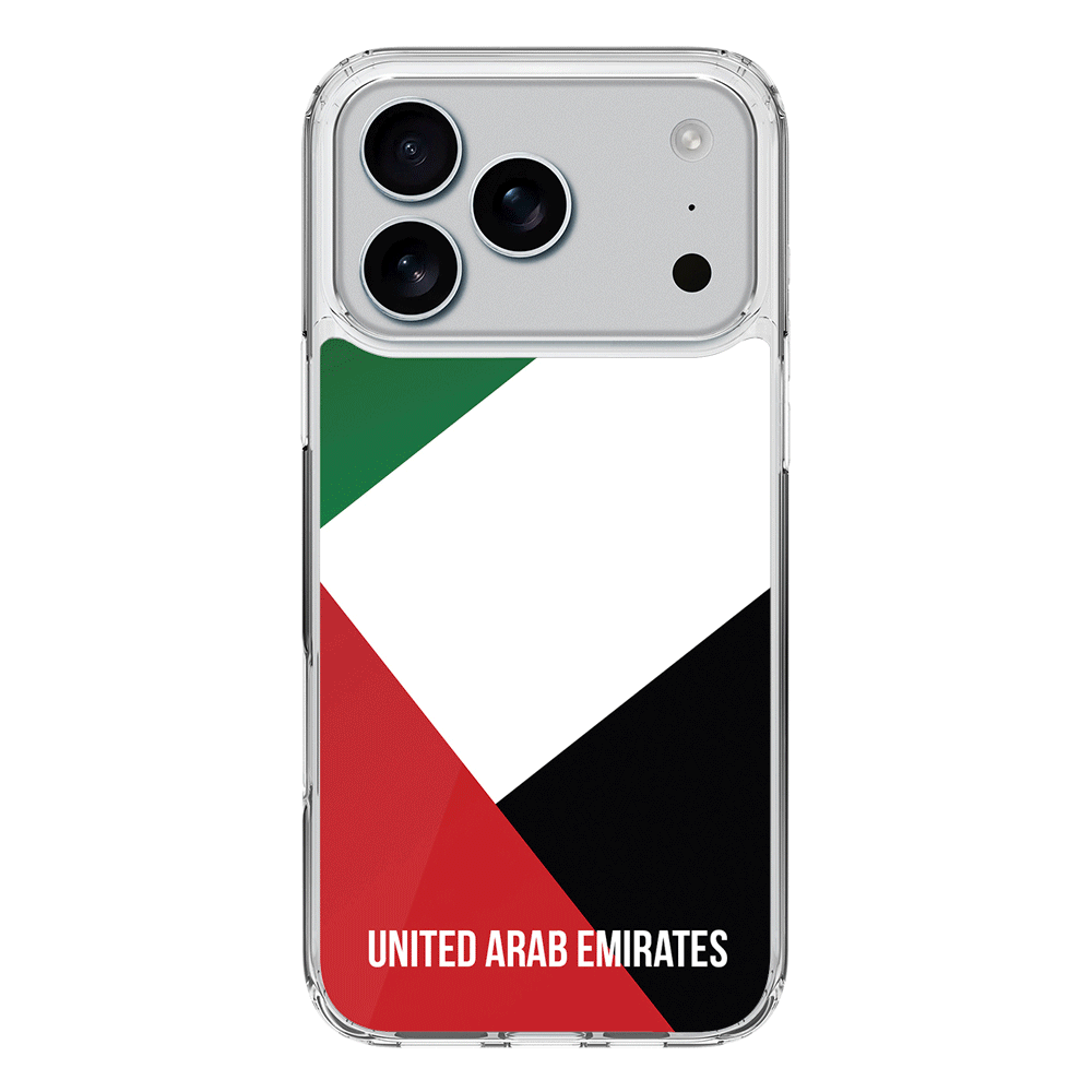 Apple iPhone 17 Pro / Clear MagSafe Personalized UAE United Arab Emirates, Phone Case - Stylizedd.com
